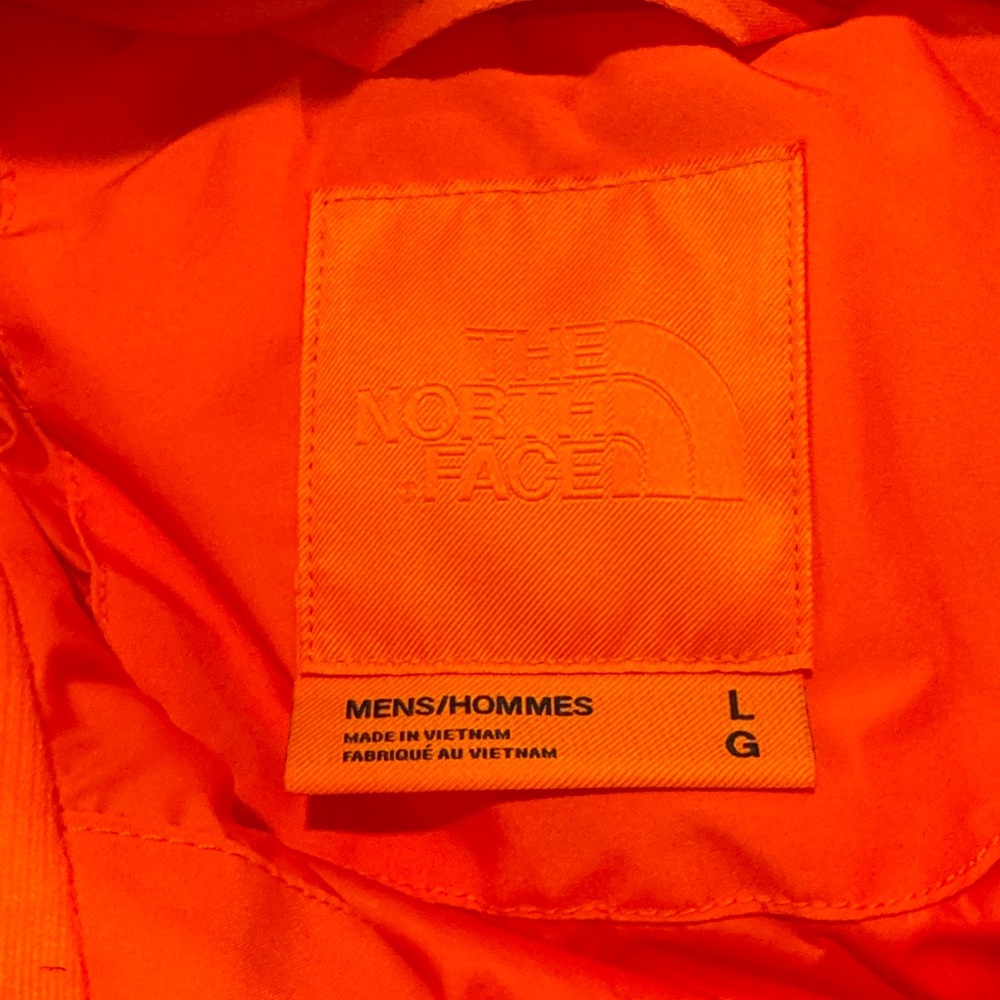 The North Face Orange and Black Jacket - Picture 5 of 5